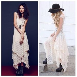 Free People French Courtship Maxi Dress